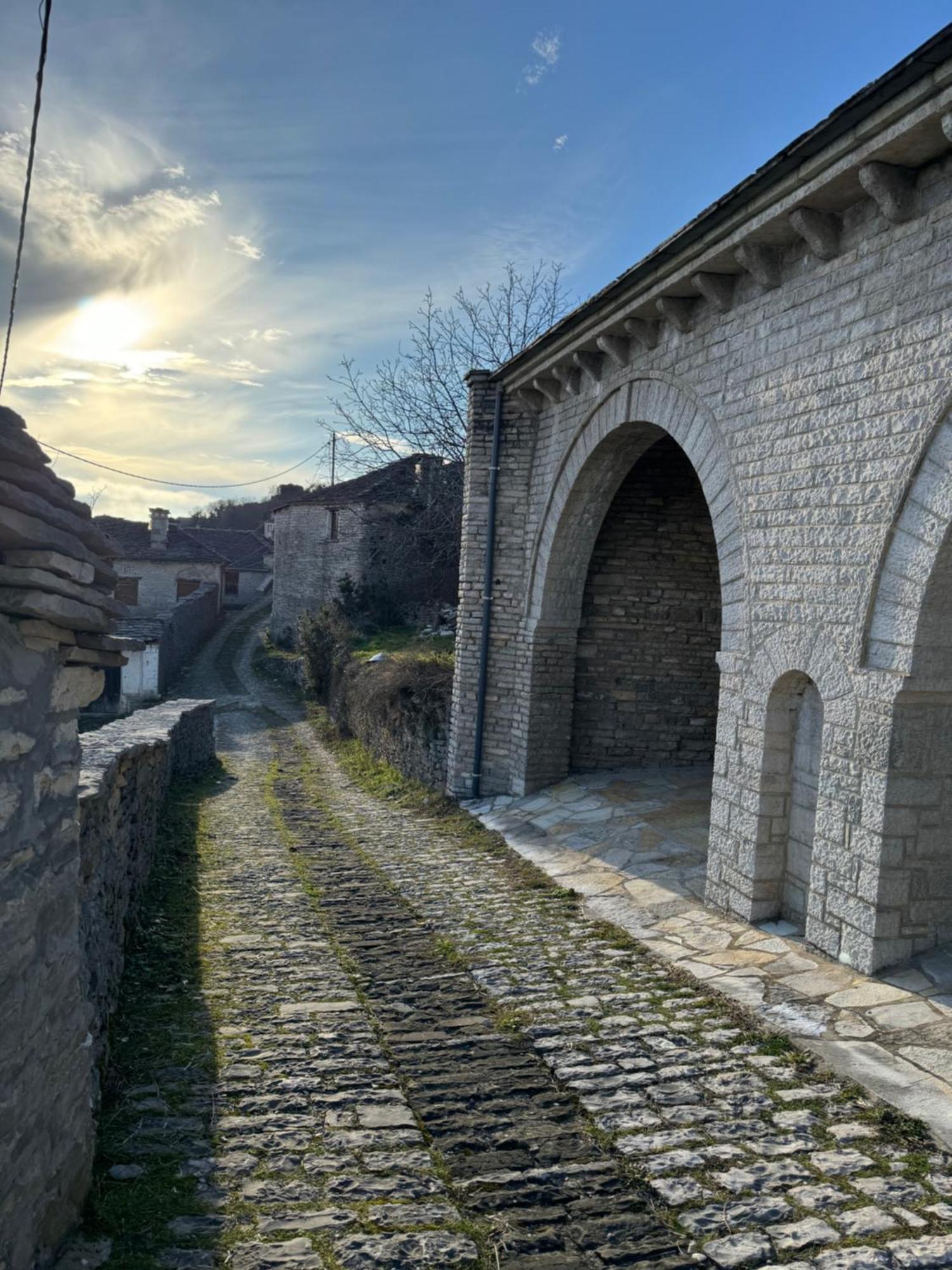 Βίτσα Πετρόκτιστο Αρχοντικό "Ιόλη" Με Θέα Ζαγόρι Villa Eksteriør billede