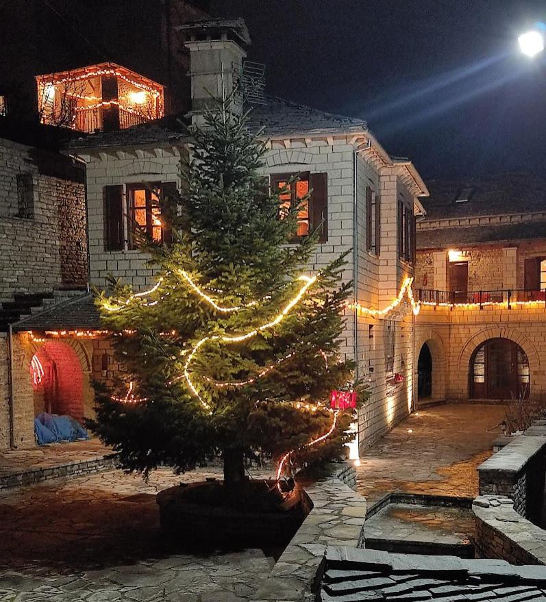Βίτσα Πετρόκτιστο Αρχοντικό "Ιόλη" Με Θέα Ζαγόρι Villa Eksteriør billede